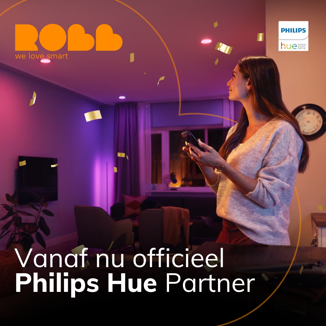 YES! ROBBshop vanaf nu officieel lid van de Philips Hue Familie